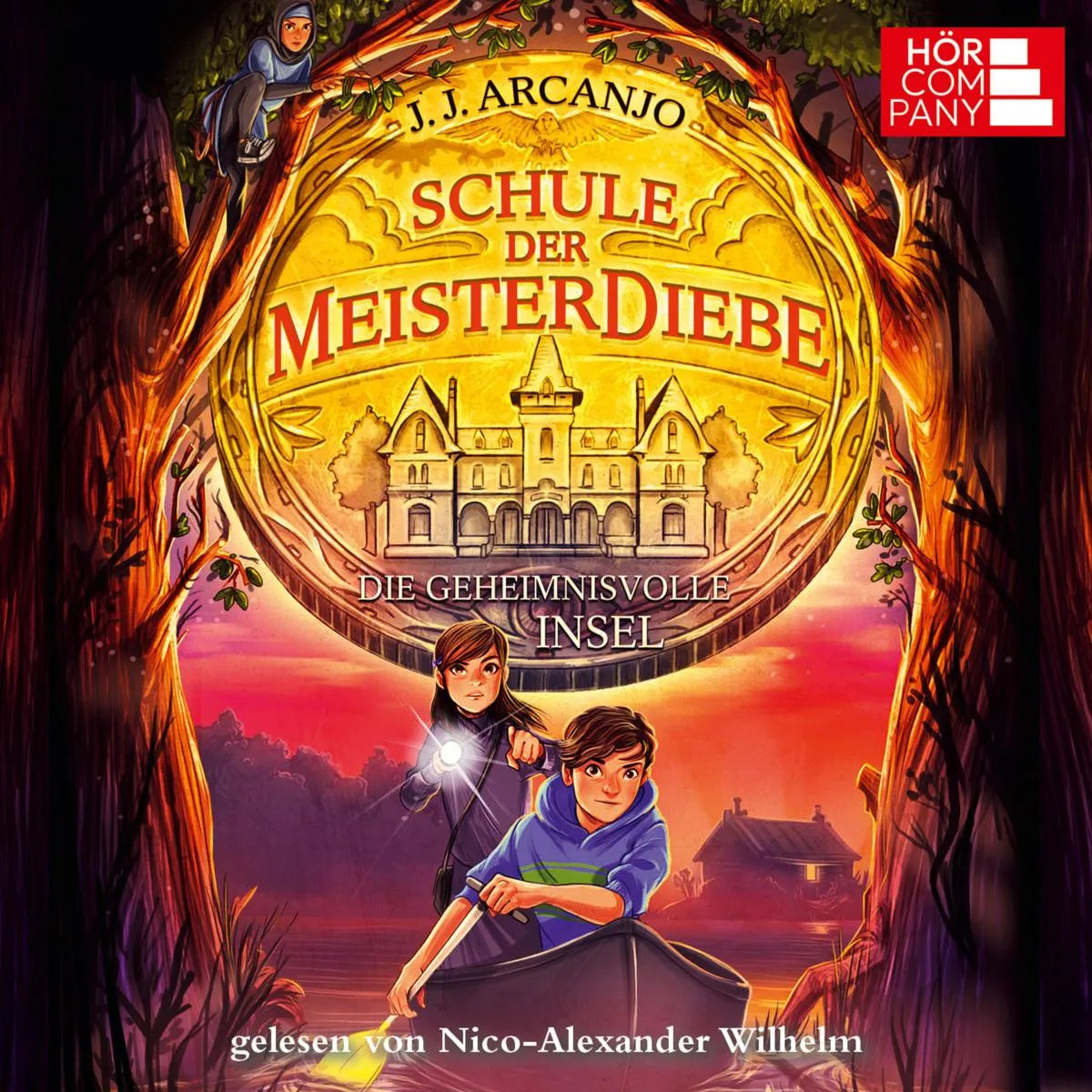 Cover: Die geheimnivolle Insel (Hörbuch Download) von J.J. Arcanjo