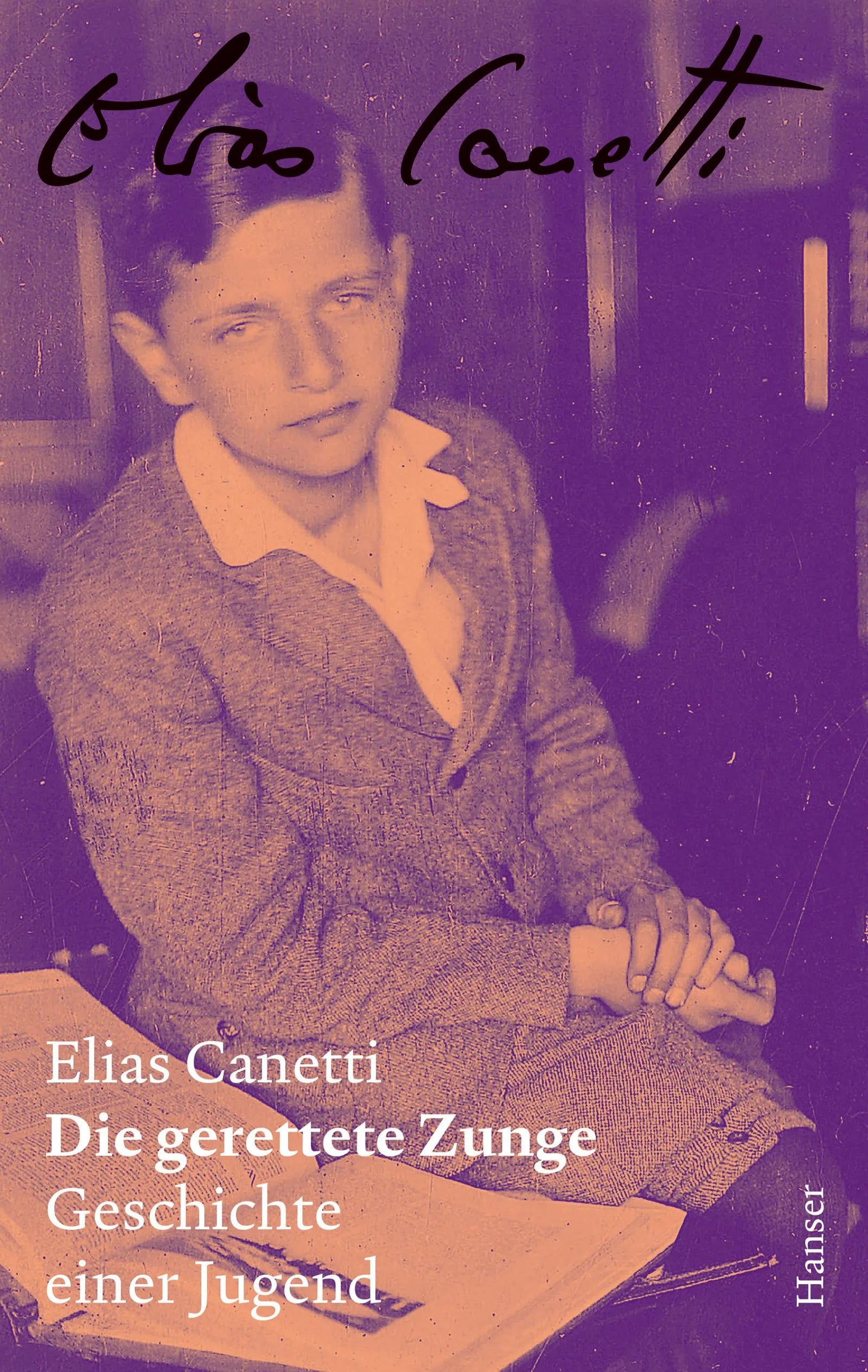 Buchcover von 'Die gerettete Zunge – Zürcher Ausgabe, Band 5' - Gebundene Ausgabe von Elias Canetti