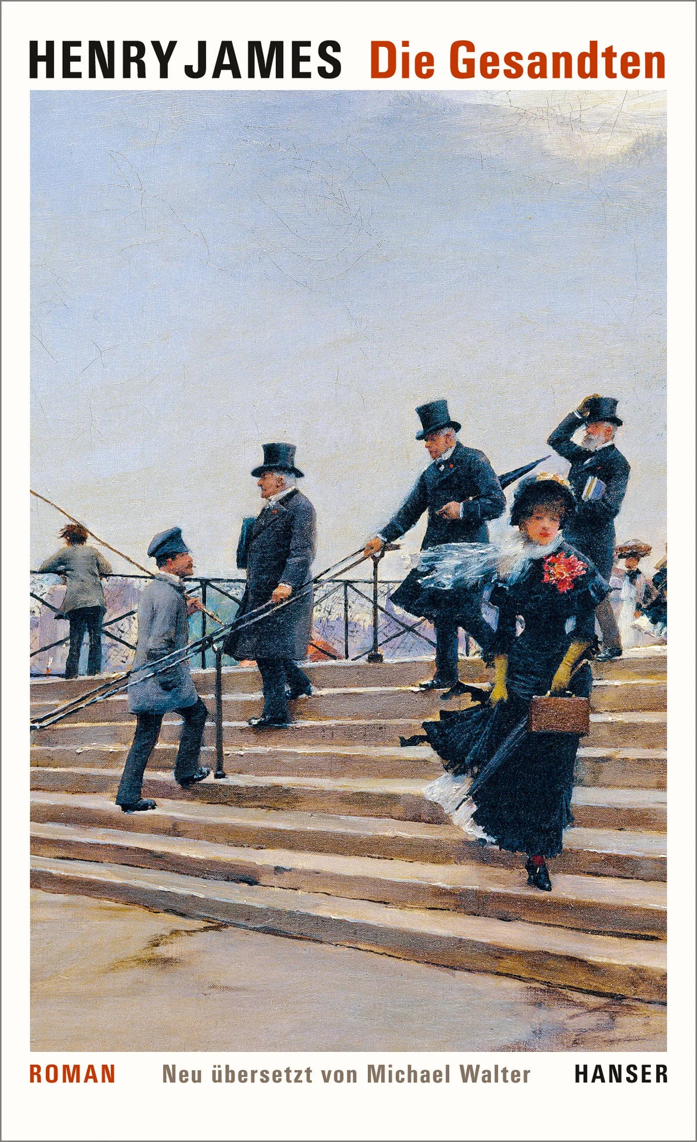 Buchcover von 'Die Gesandten' - Gebundene Ausgabe von Henry James