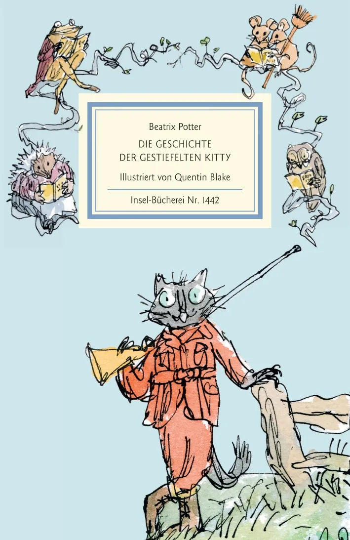 Buchcover von 'Die Geschichte der gestiefelten Kitty' - Gebundene Ausgabe von Beatrix Potter