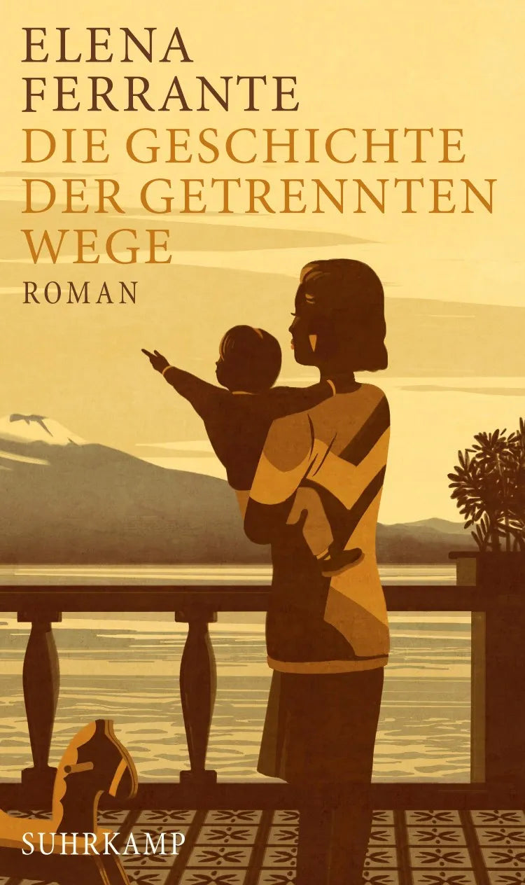 Buchcover von 'Die Geschichte der getrennten Wege' - Gebundene Ausgabe von Elena Ferrante