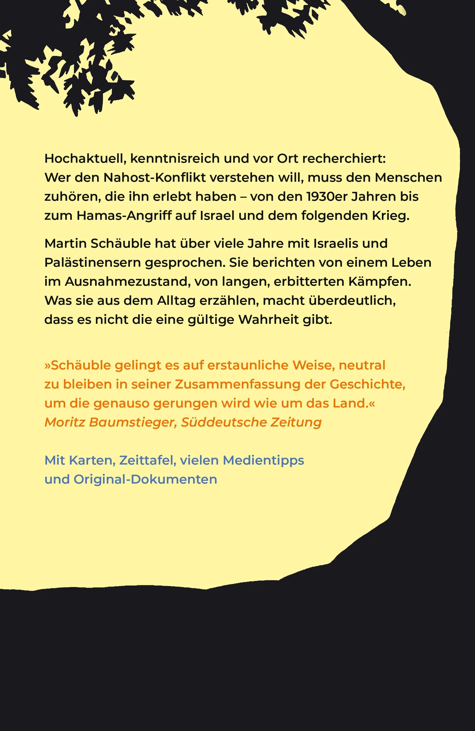 Martin Schäuble - Die Geschichte der Israelis und Palästinenser