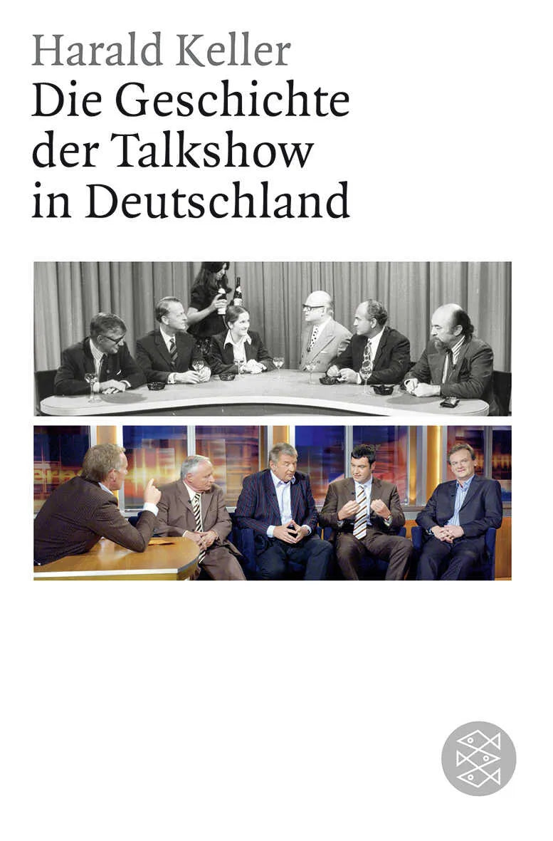 Buchcover von 'Die Geschichte der Talkshow in Deutschland' - Taschenbuch von Harald Keller