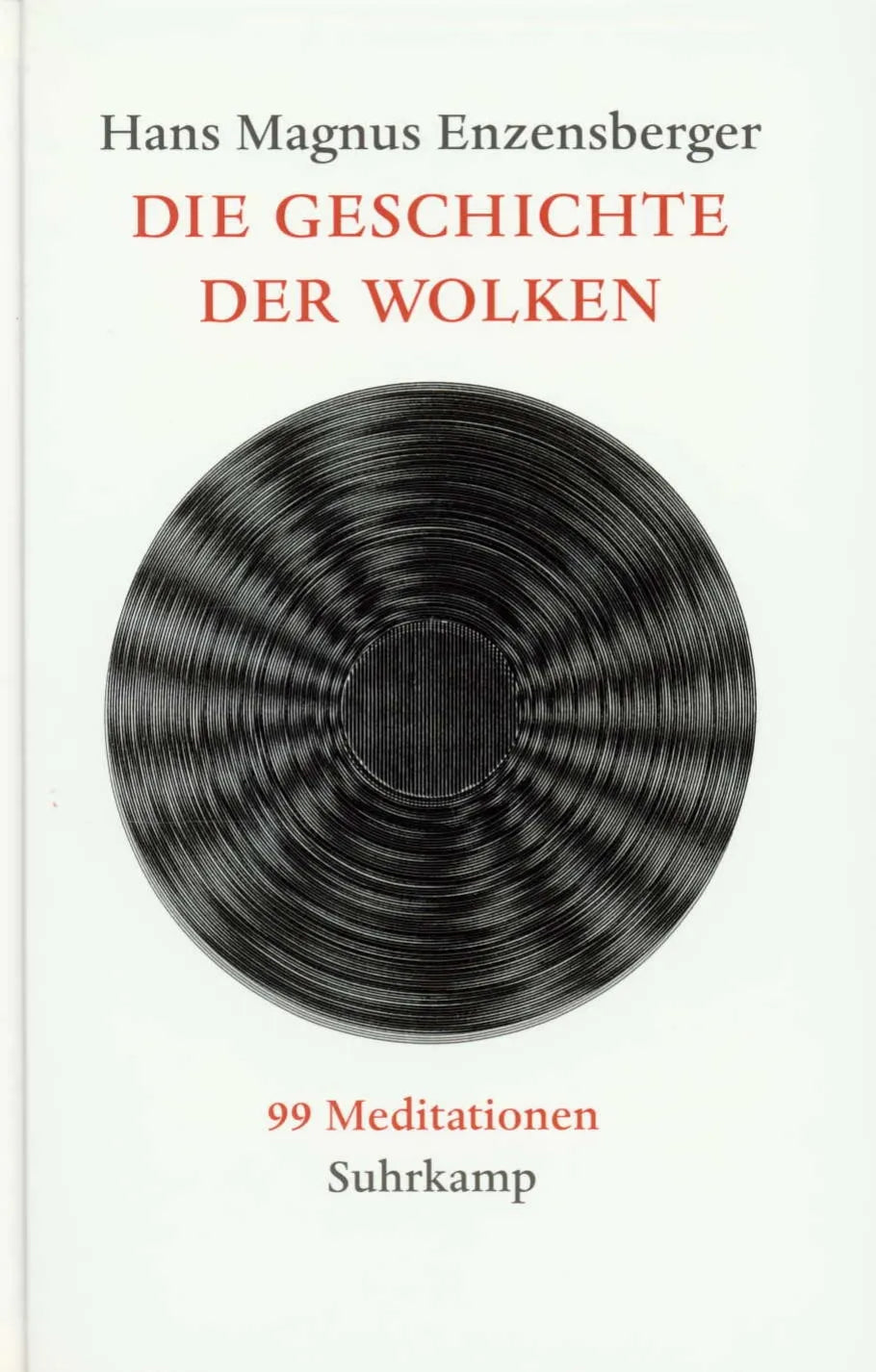 Buchcover von 'Die Geschichte der Wolken' - Gebundene Ausgabe von Hans Magnus Enzensberger