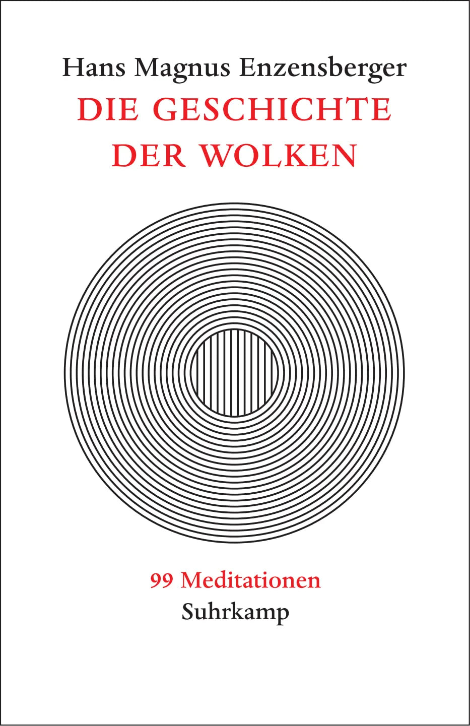 Buchcover von 'Die Geschichte der Wolken' - Gebundene Ausgabe von Hans Magnus Enzensberger