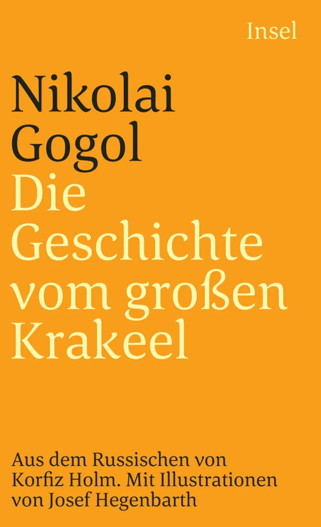 Buchcover von 'Die Geschichte vom großen Krakeel zwischen Iwan Iwanowitsch und Iwan Nikiforowitsch' - Taschenbuch von Nikolai Gogol