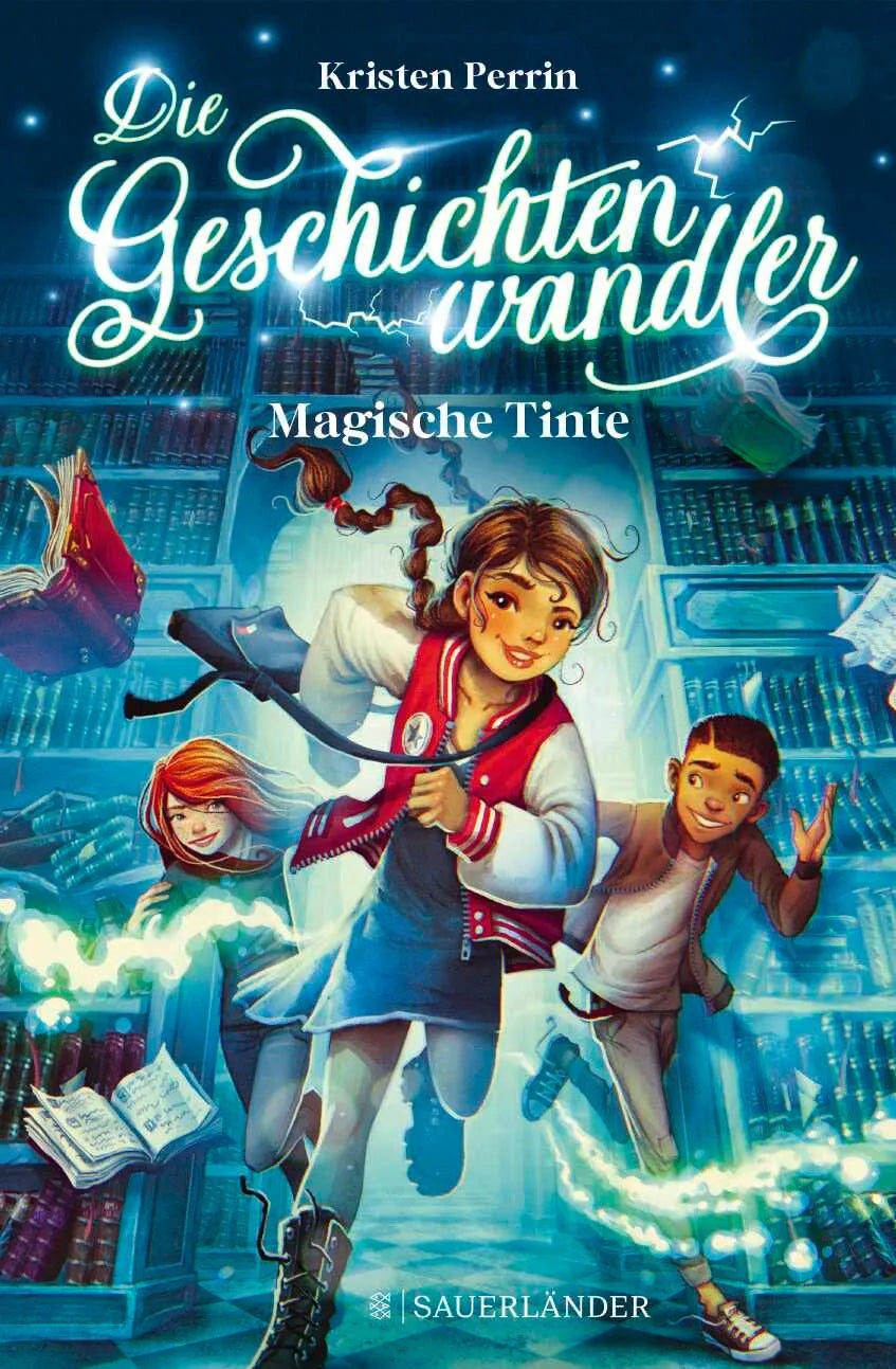 Cover: Die Geschichtenwandler − Magische Tinte (Hardcover) von Kristen Perrin