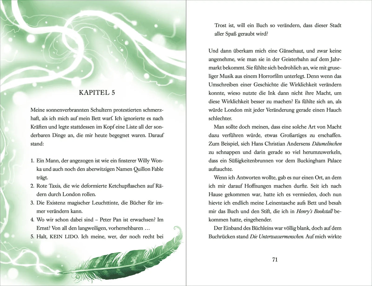 Detailansicht: Die Geschichtenwandler − Magische Tinte (Hardcover)