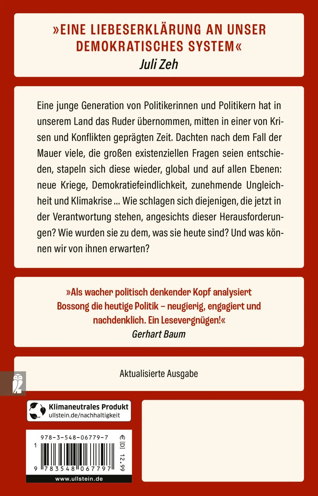Buchrückseite von 'Die Geschmeidigen' mit Klappentext - Taschenbuch