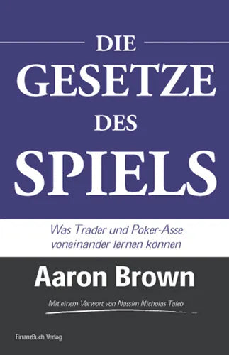 Buchcover von 'Die Gesetze des Spiels' - Gebundene Ausgabe von Aaron Brown