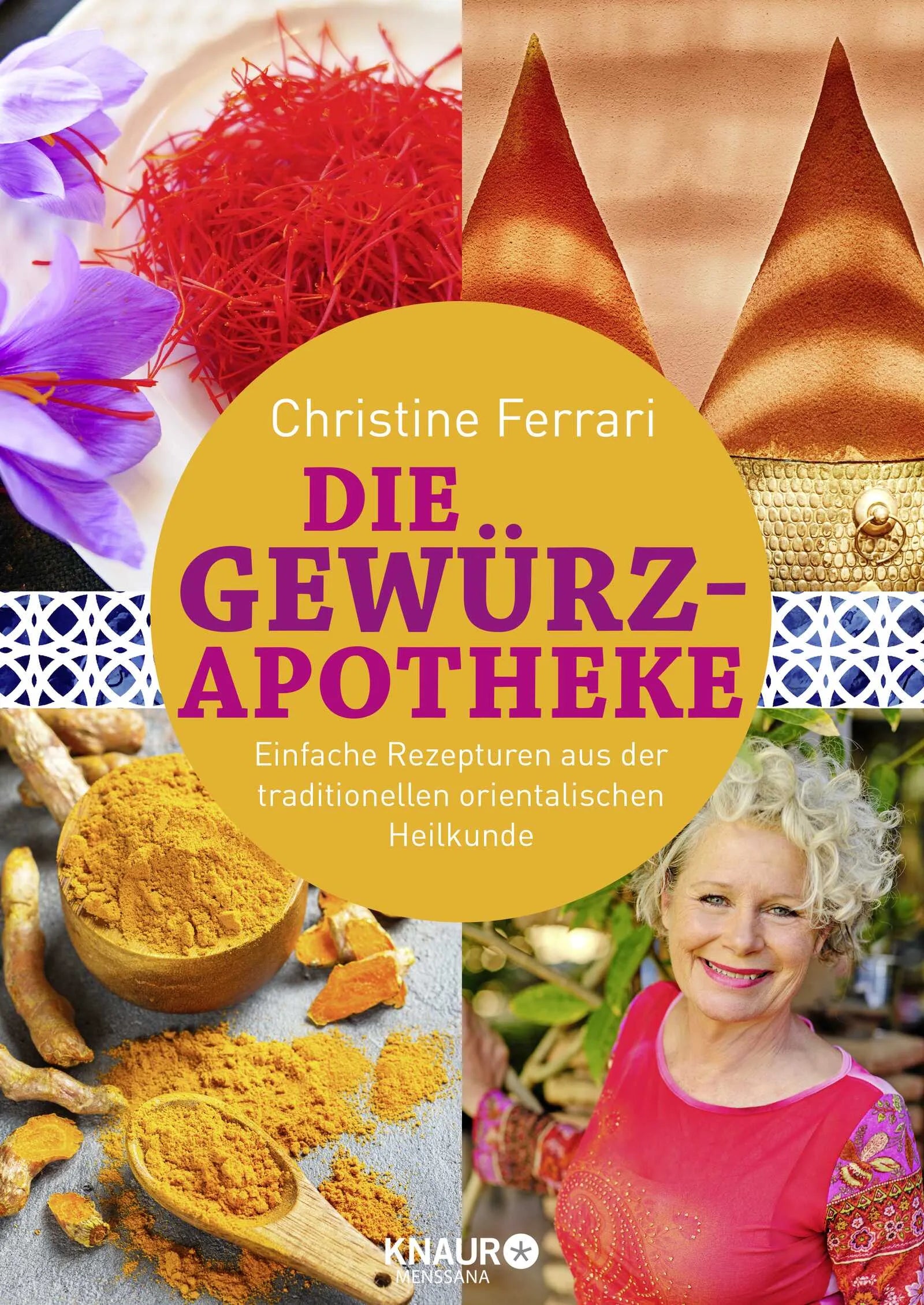 Buchcover von 'Die Gewürz-Apotheke' - Gebundene Ausgabe von Christine Ferrari