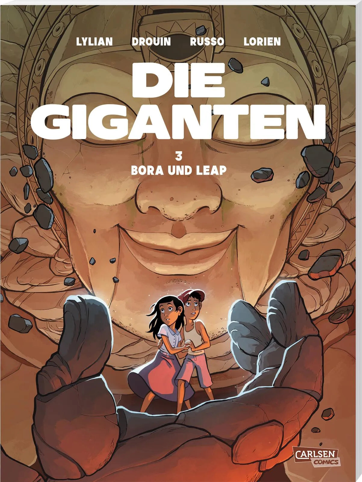 Buchcover von 'Die Giganten 3: Bora und Leap' - Taschenbuch von Lylian