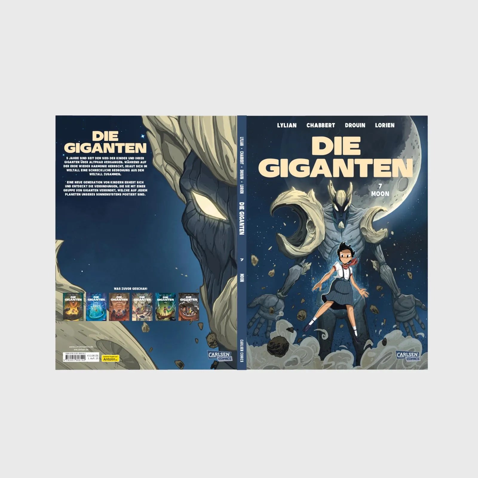 Produktansicht: Die Giganten 7: Moon (Taschenbuch)