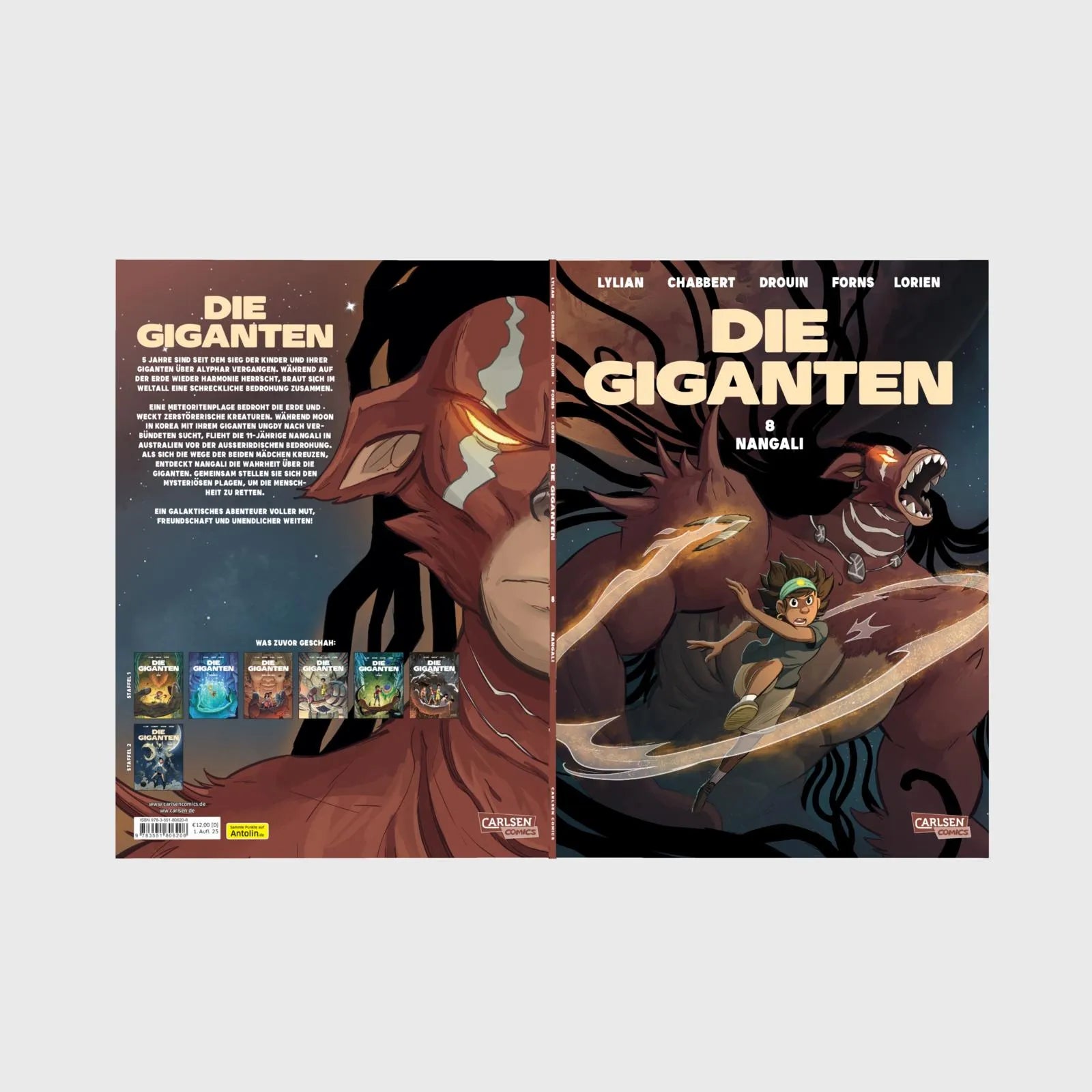 Detailansicht: Die Giganten 8: Nangali (Taschenbuch)