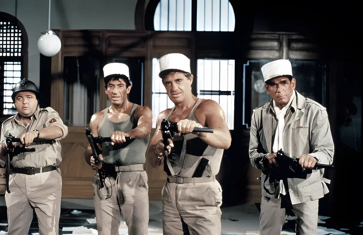 Filmszene 3 aus Die Glorreichen (Belmondo Collection) – Blu-ray. Regie: Henri Verneuil