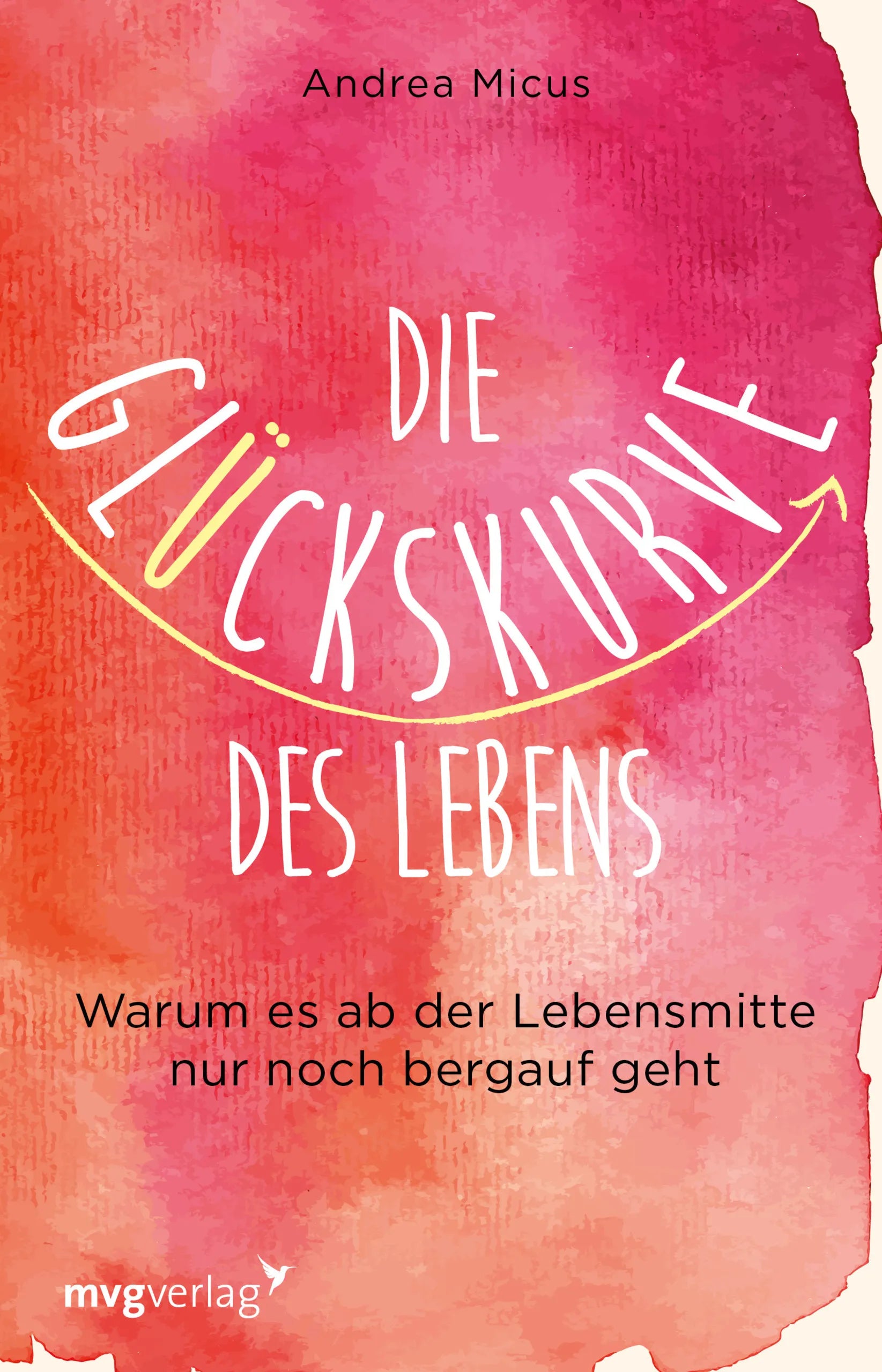 Buchcover von 'Die Glückskurve des Lebens' - Taschenbuch von Andrea Micus