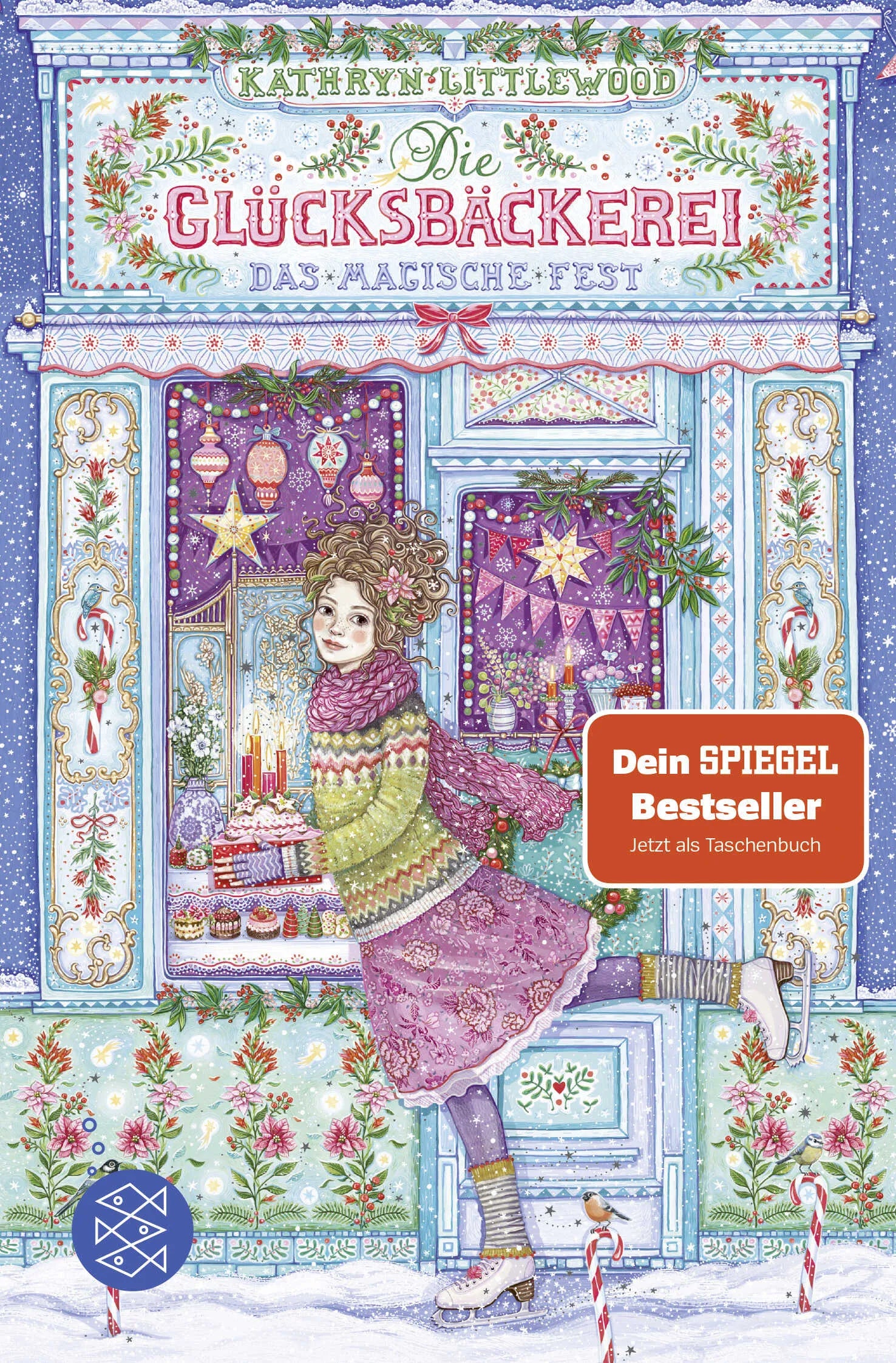 Buchcover von 'Die Glücksbäckerei – Das magische Fest' - Taschenbuch von Kathryn Littlewood