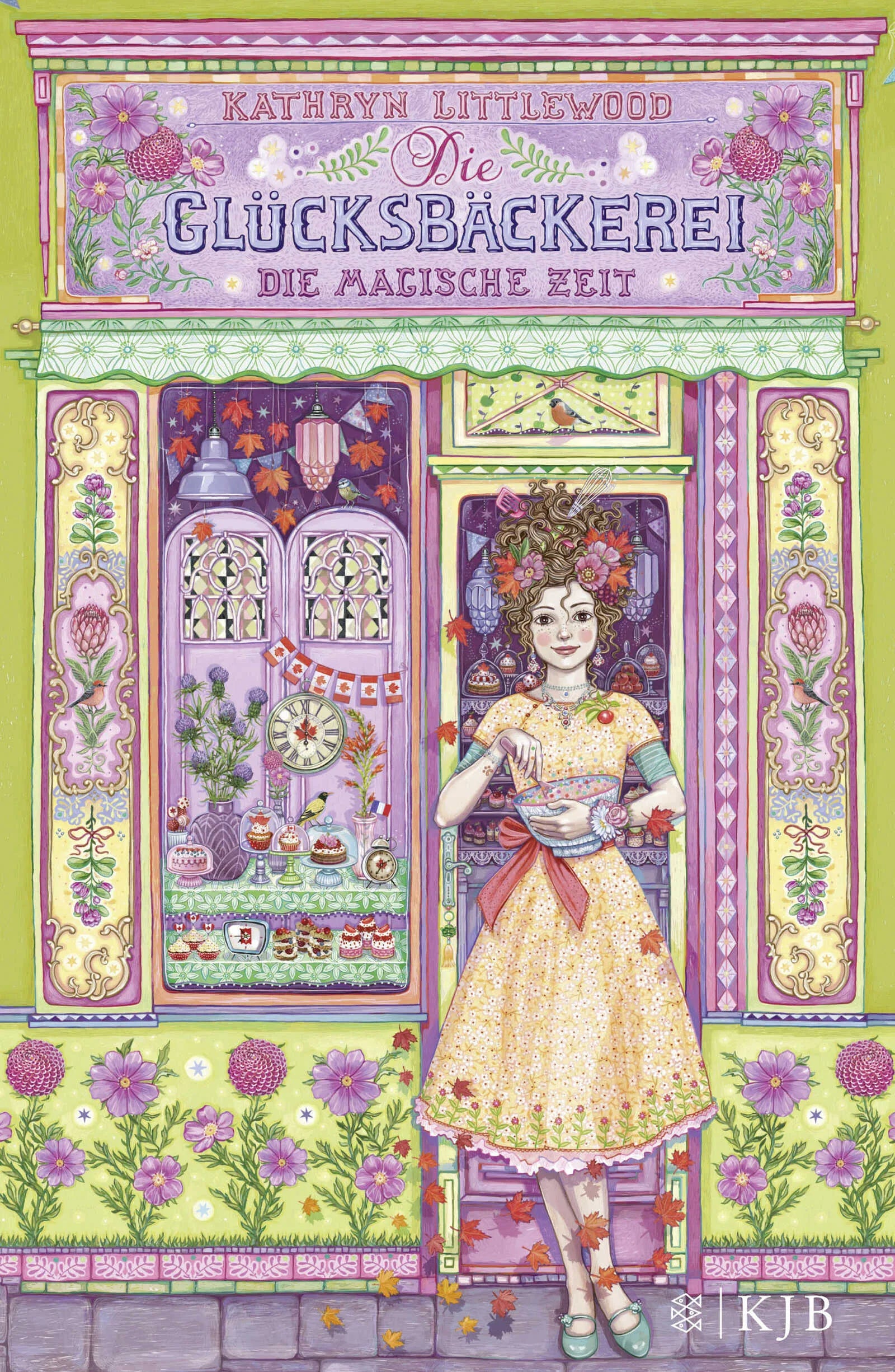 Buchcover von 'Die Glücksbäckerei – Die magische Zeit' - Gebundene Ausgabe von Kathryn Littlewood