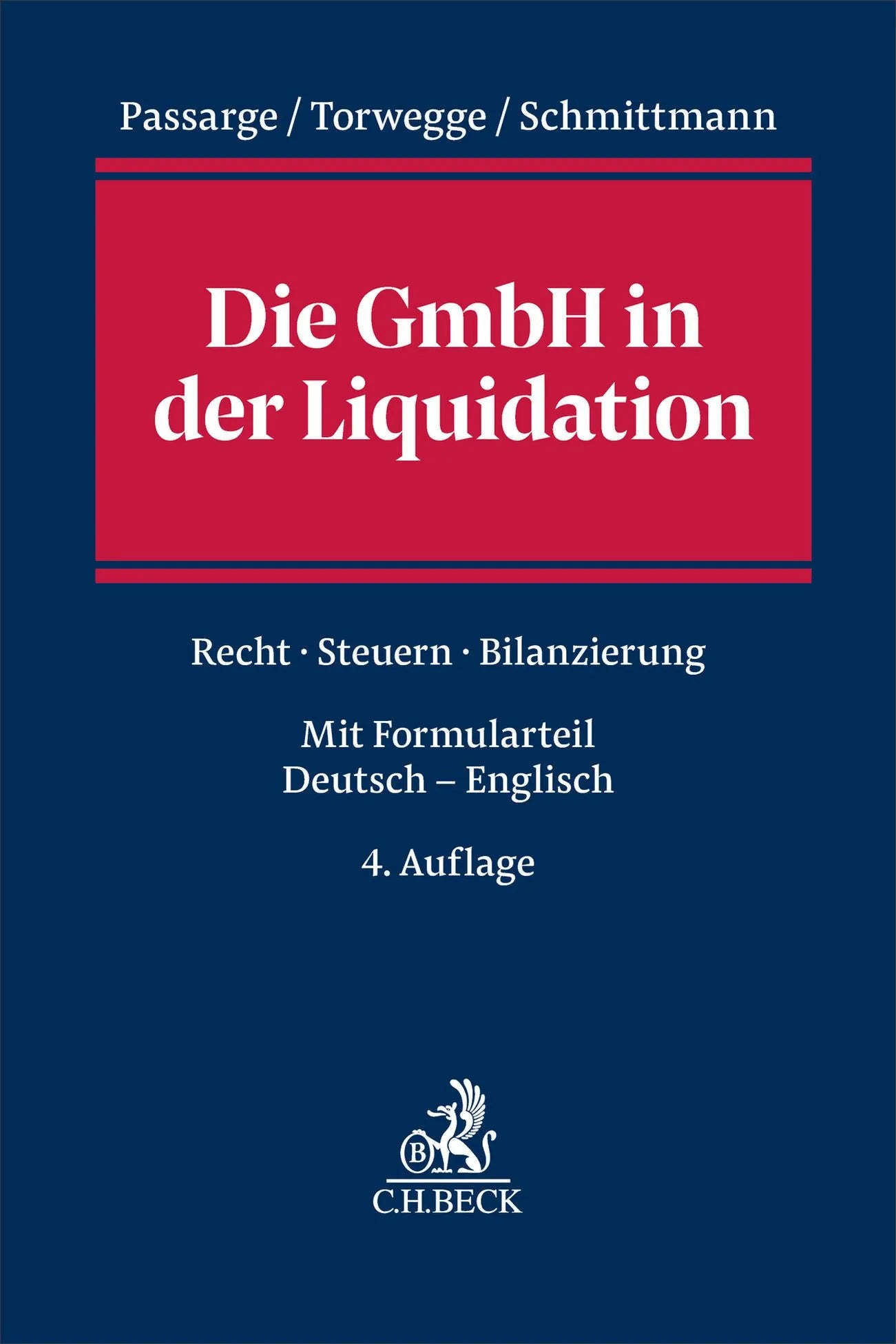 Cover: Die GmbH in der Liquidation (Taschenbuch) von Malte Passarge