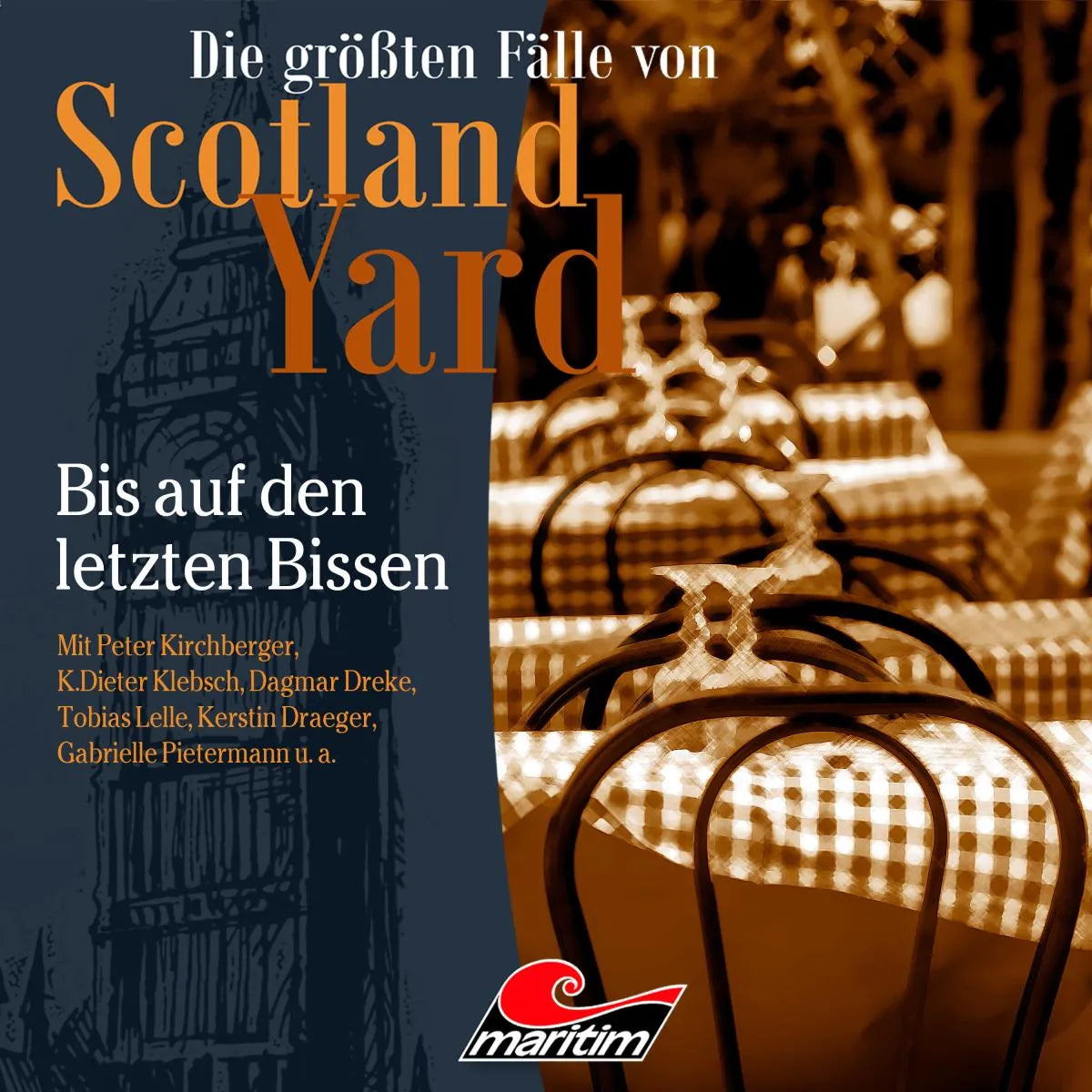 Cover: Die größten Fälle von Scotland Yard, Folge 76: Bis auf den letzten Bissen (Hörbuch Download) von Markus Duschek