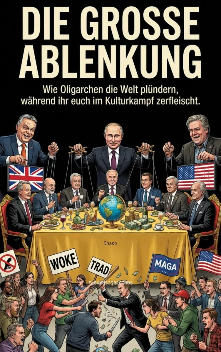 Cover: DIE GROSSE ABLENKUNG (E-Book) von Tobias Goldberg
