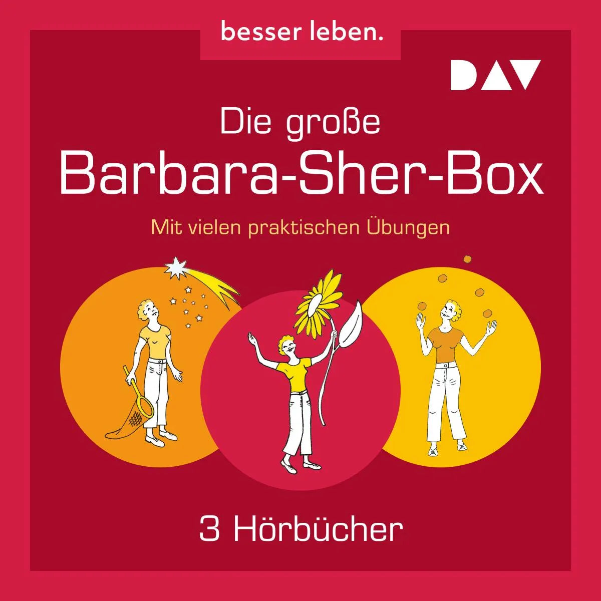 Cover: Die große Barbara-Sher-Box (Hörbuch Download)