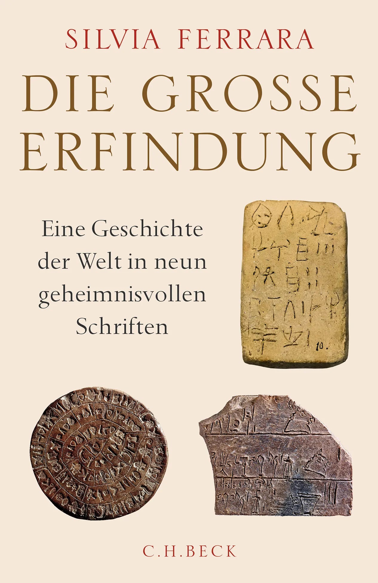 Buchcover von 'Die große Erfindung' - Gebundene Ausgabe von Silvia Ferrara