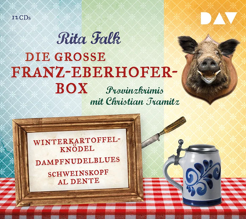 Buchcover von 'Die große Franz-Eberhofer-Box 1' - Hörbuch (CD) von Rita Falk