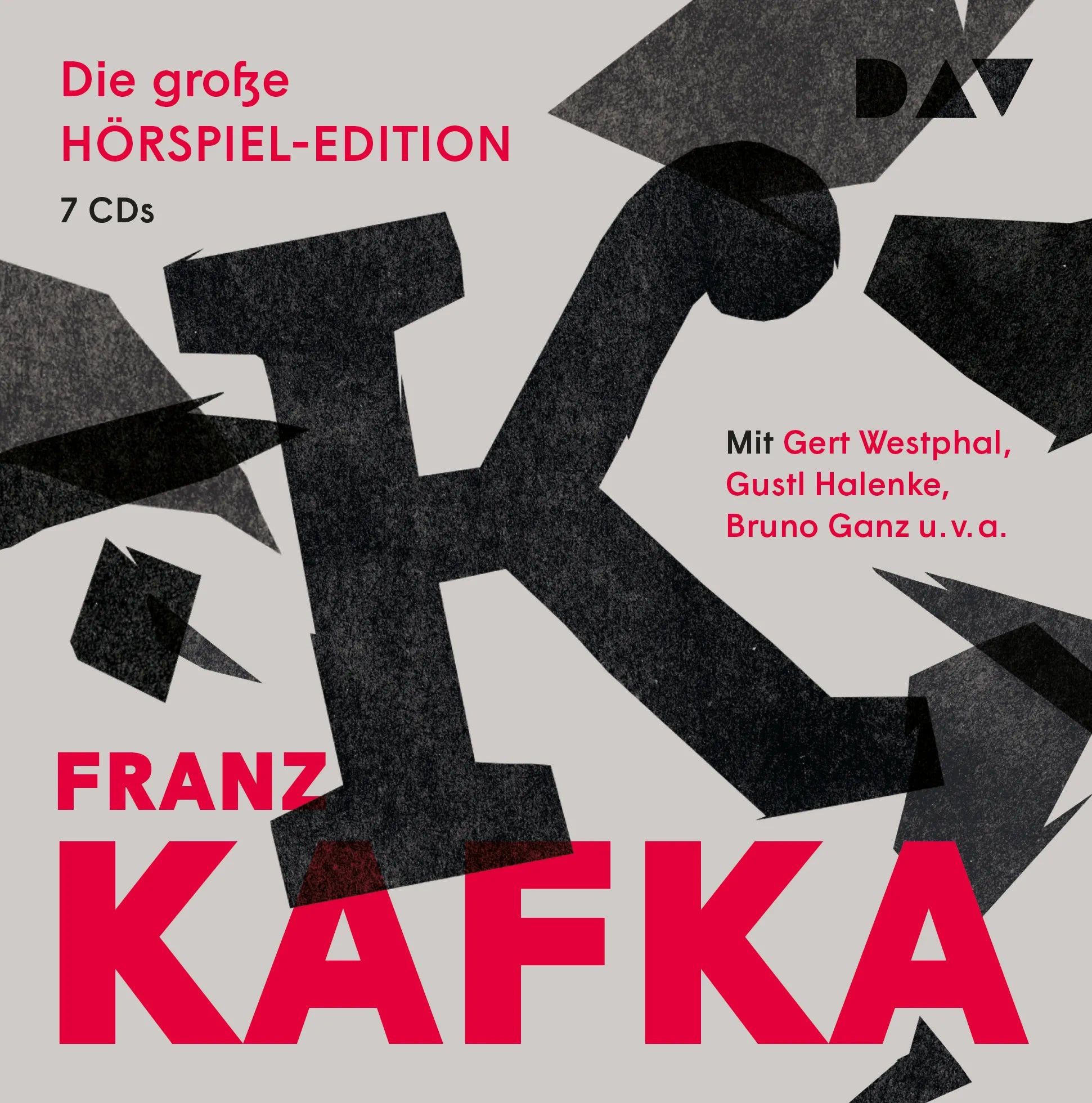 Buchcover von 'Die große Hörspiel-Edition' - Hörbuch (CD) von Franz Kafka