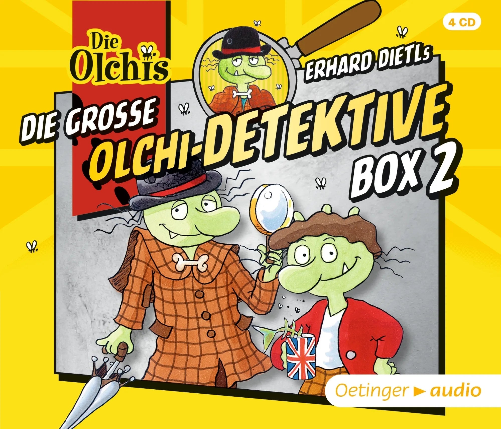 Buchcover von 'Die große Olchi-Detektive-Box 2' - Hörbuch (CD) von Erhard Dietl