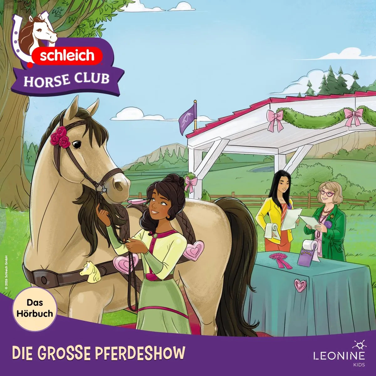 Cover: Die große Pferdeshow - Das Hörbuch (Hörbuch Download) von Emma Walden