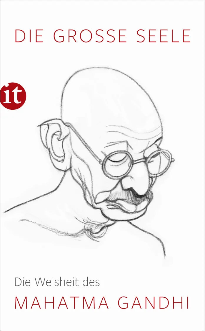 Buchcover von 'Die große Seele – Die Weisheit des Mahatma Gandhi' - Taschenbuch von Mahatma Gandhi