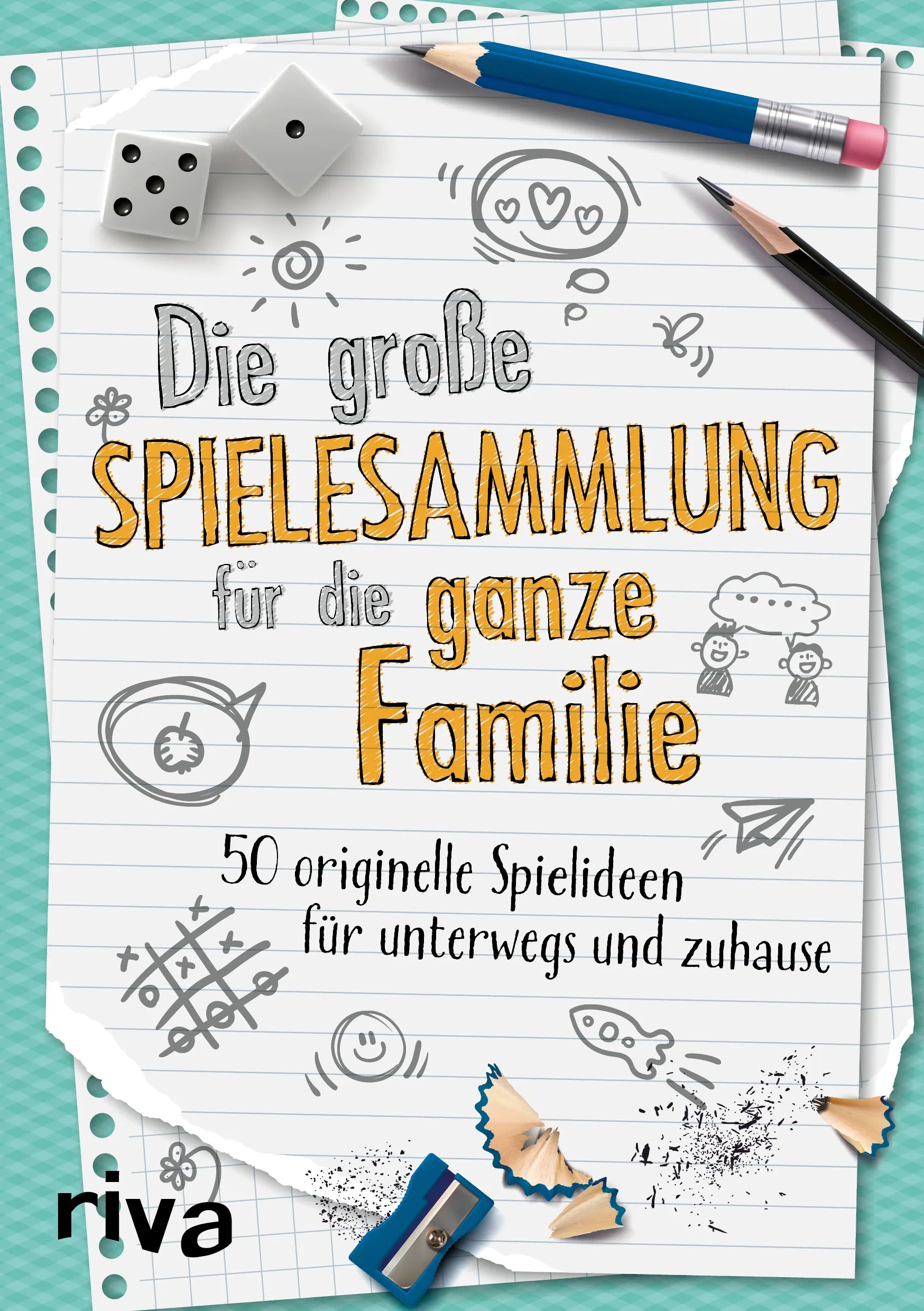 Buchcover von 'Die große Spielesammlung für die ganze Familie' - Taschenbuch von Emma Hegemann