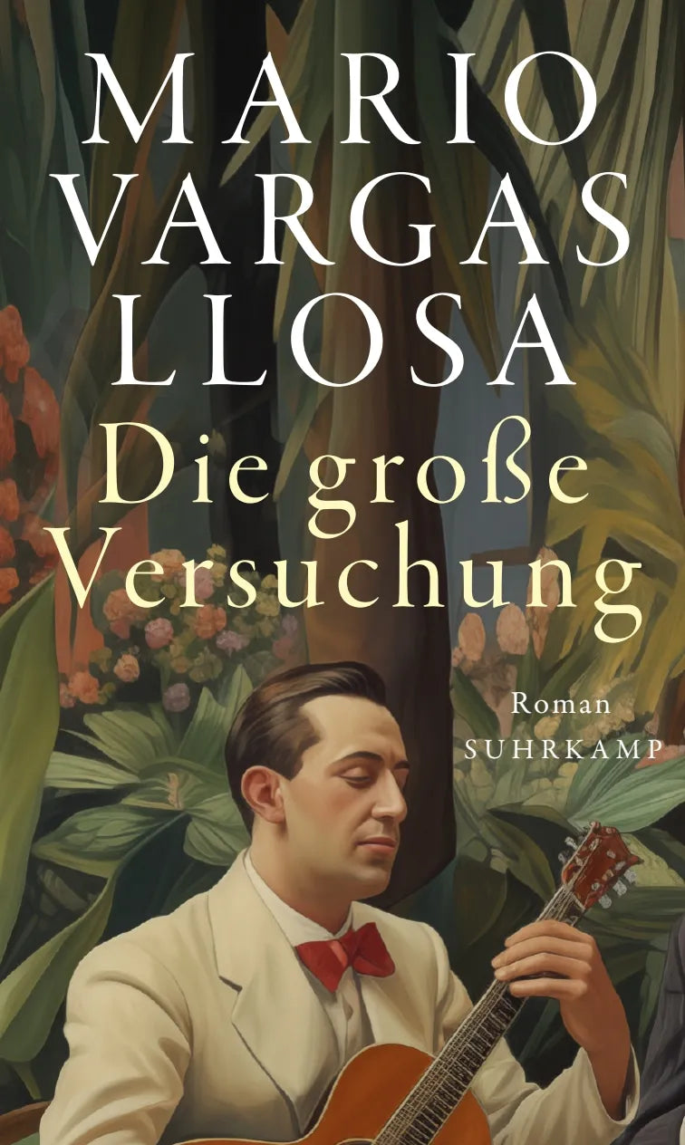 Buchcover von 'Die große Versuchung' - Gebundene Ausgabe von Mario Vargas Llosa