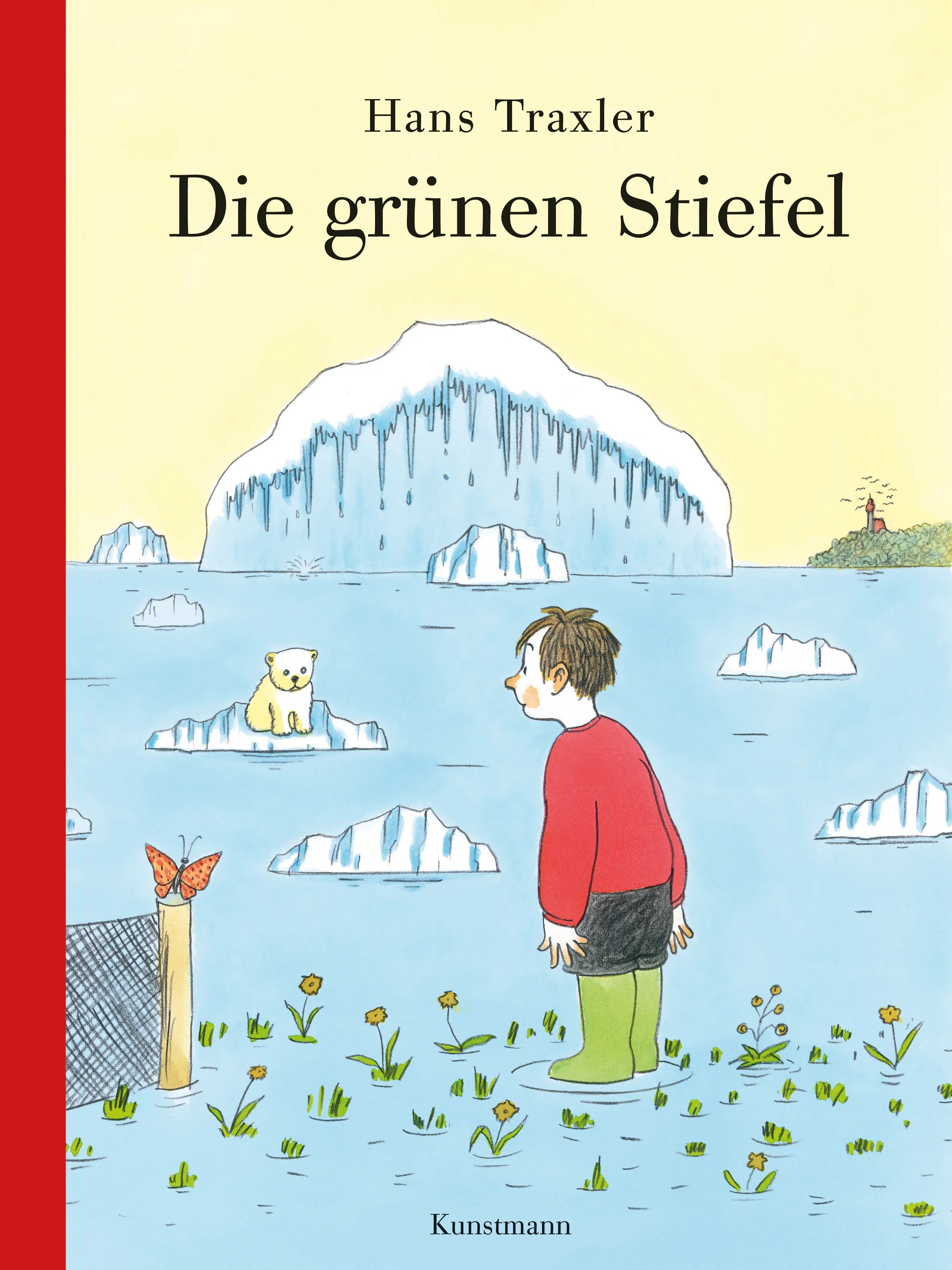 Buchcover von 'Die grünen Stiefel' - Gebundene Ausgabe von Hans Georg Traxler