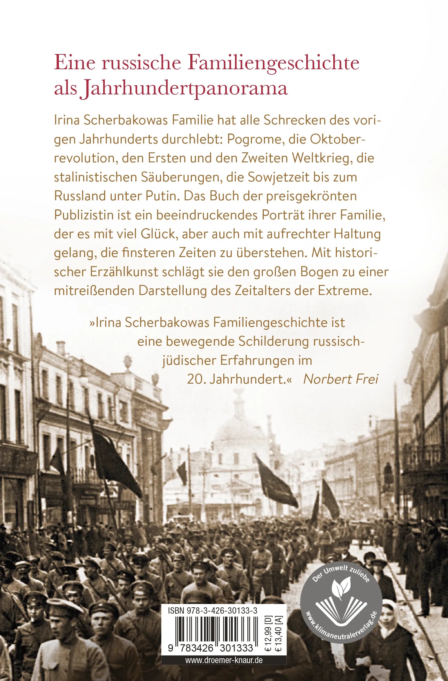 Buchrückseite von 'Die Hände meines Vaters' mit Klappentext - Taschenbuch