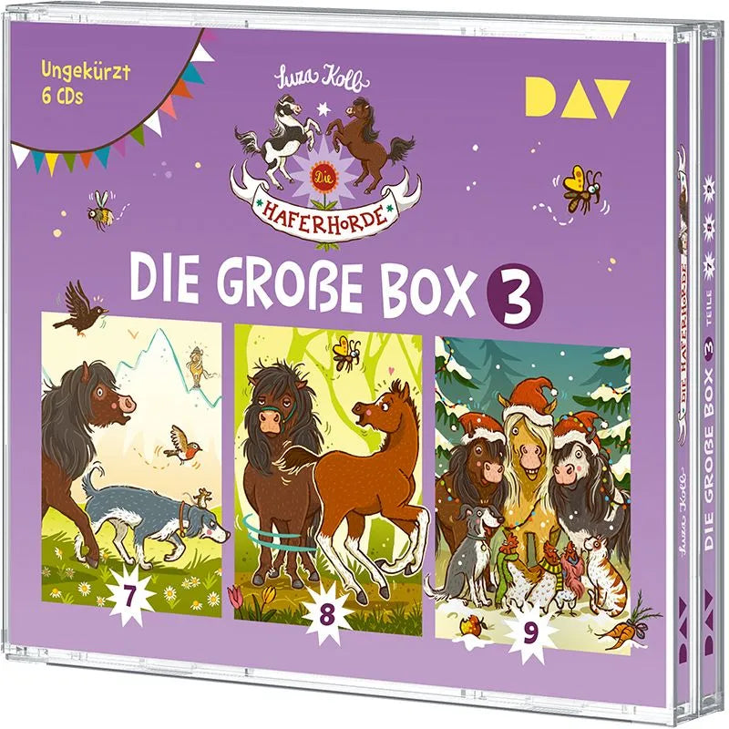 Detailansicht: Die Haferhorde – Die große Box 3 (Hörbuch CD)