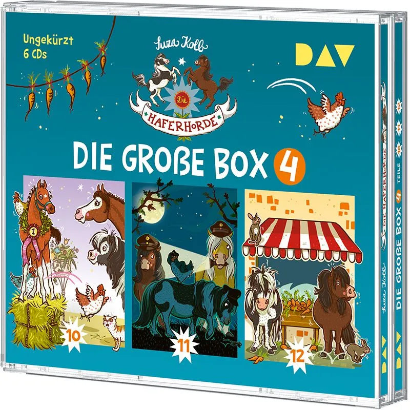 Detailansicht: Die Haferhorde – Die große Box 4 (Hörbuch CD)