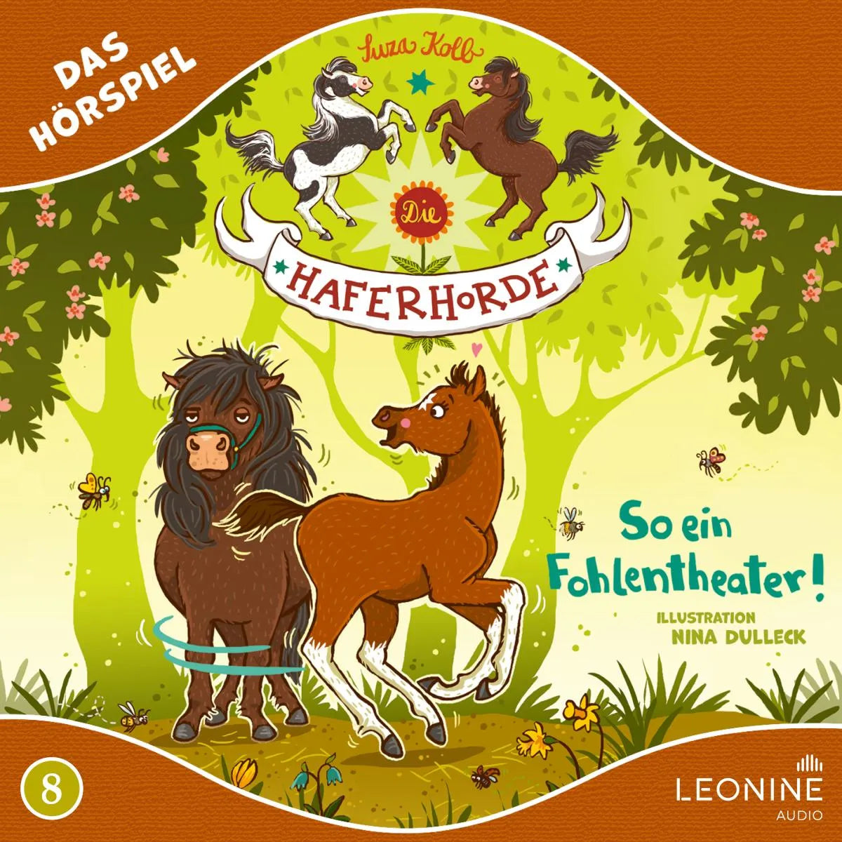 Cover: Die Haferhorde - So ein Fohlentheater! (Hörbuch Download) von Suza Kolb