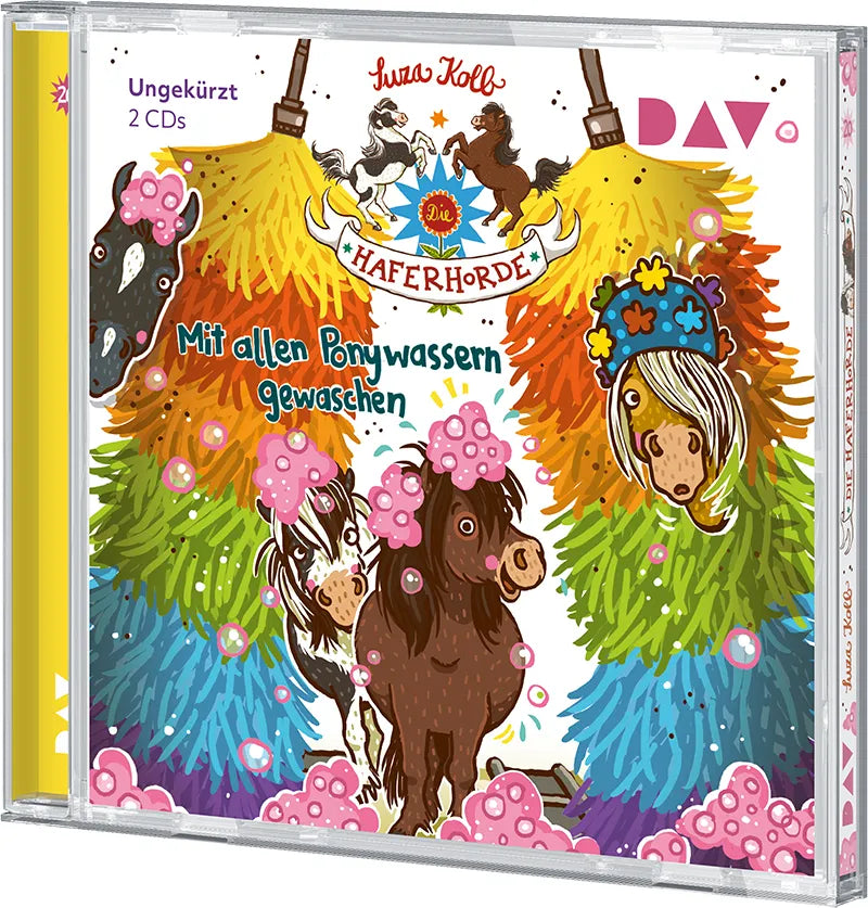 Produktansicht: Die Haferhorde – Teil 20: Mit allen Ponywassern gewaschen (Hörbuch (CD))