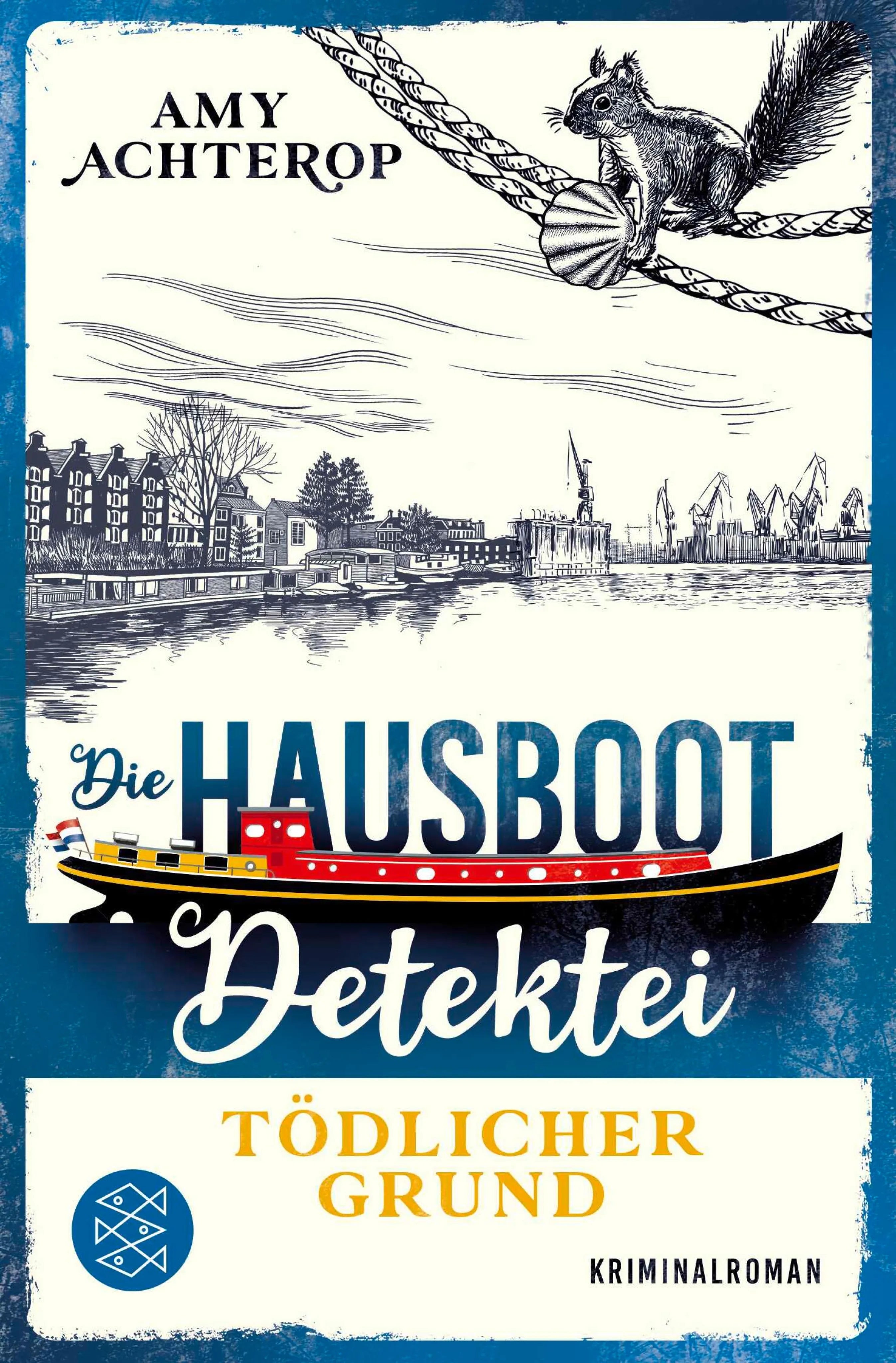 Cover: Die Hausboot-Detektei – Tödlicher Grund (E-Book) von Amy Achterop