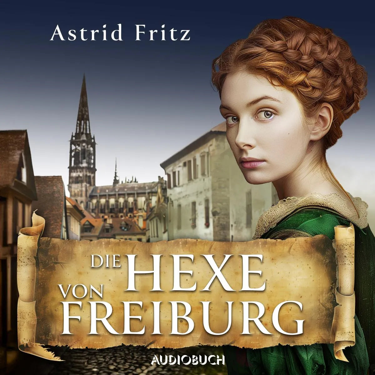 Cover: Die Hexe von Freiburg (Hörbuch Download) von Astrid Fritz
