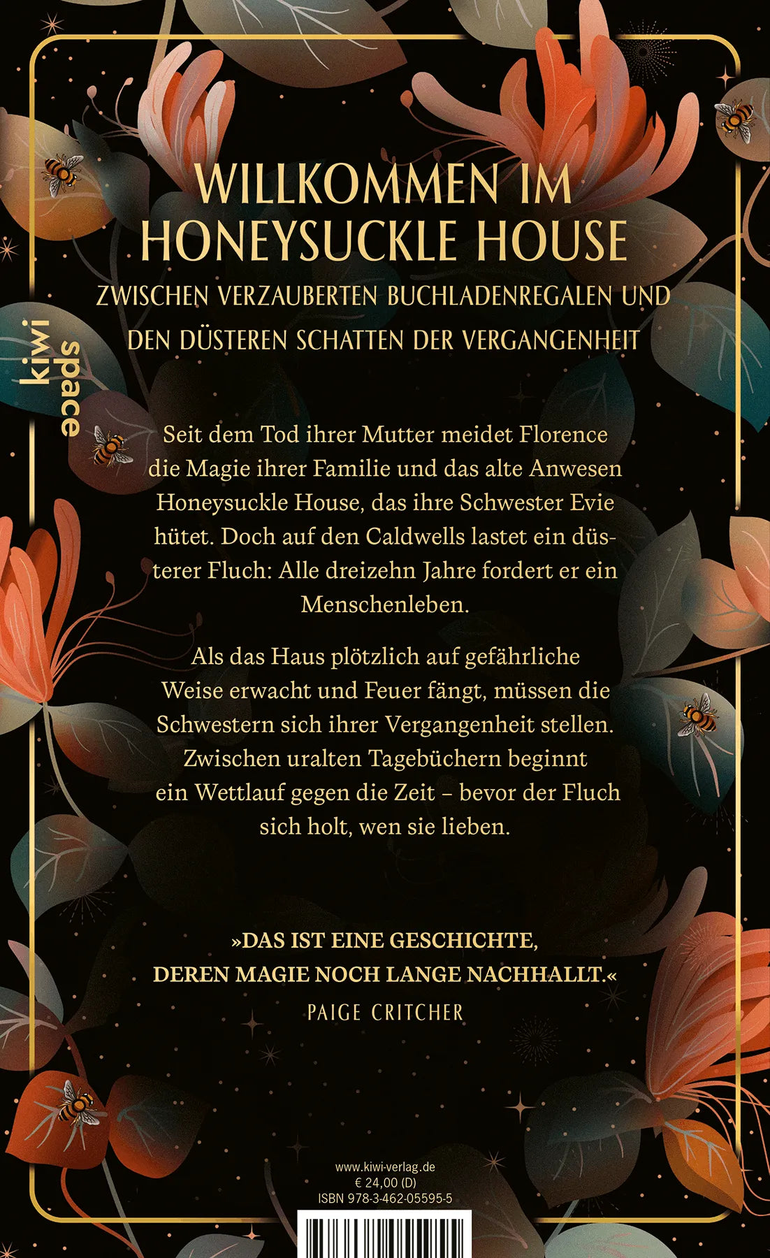Rückseite: Die Hexen vom Honeysuckle House (Hardcover)