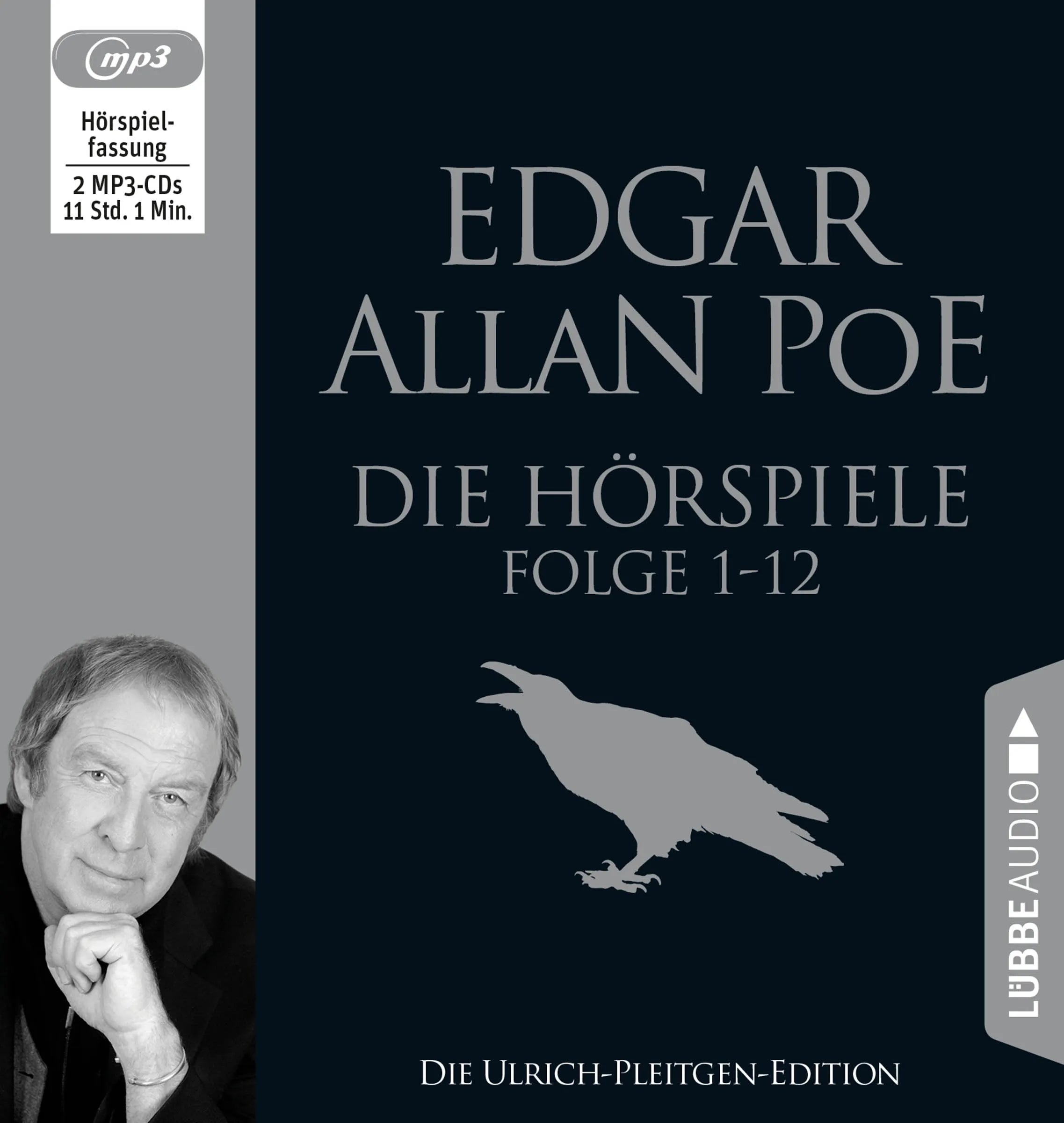 Buchcover von 'Die Hörspiele - Folge 1-12' - Hörbuch (CD) von Edgar Allan Poe
