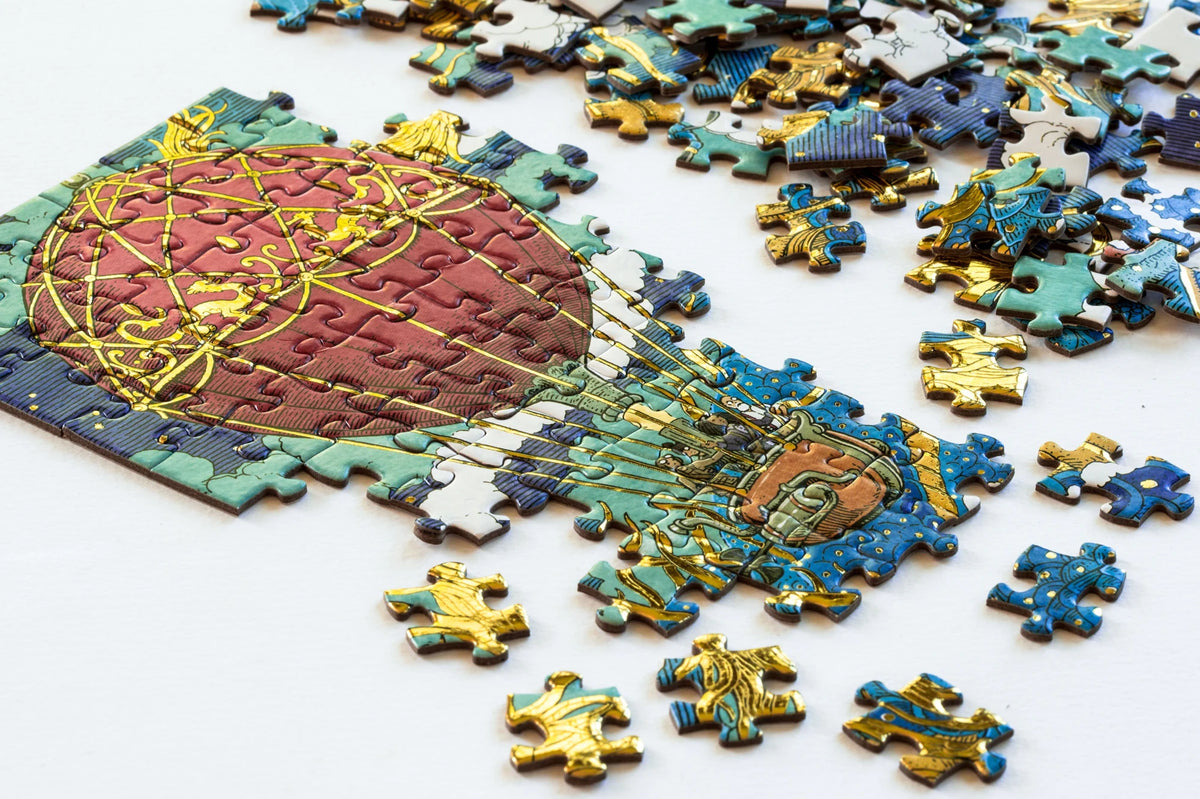 Die Hüterin der Drachen Puzzle – Ansicht