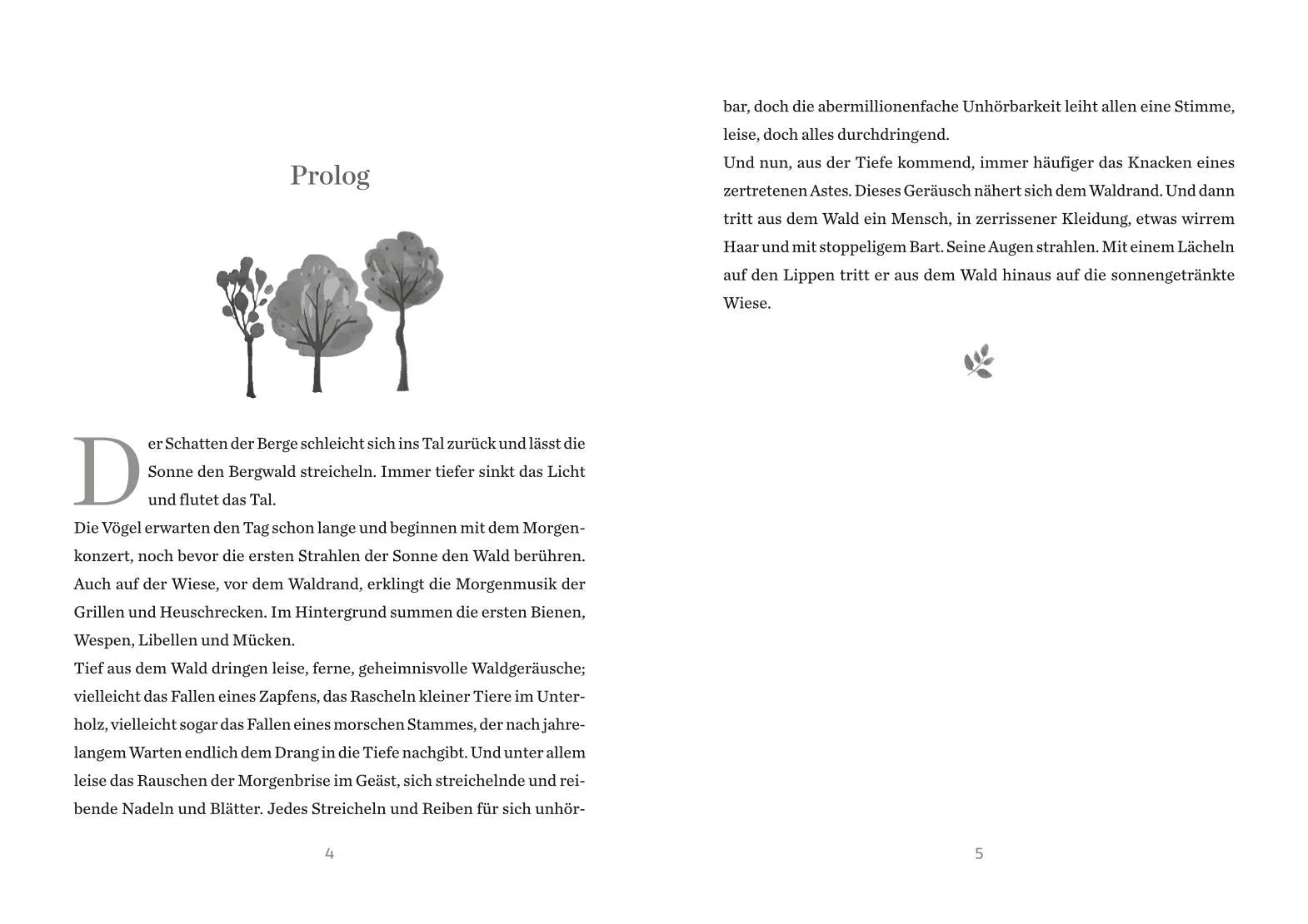 Detailansicht: Die Hütte in der Mitte des Waldes (Paperback)