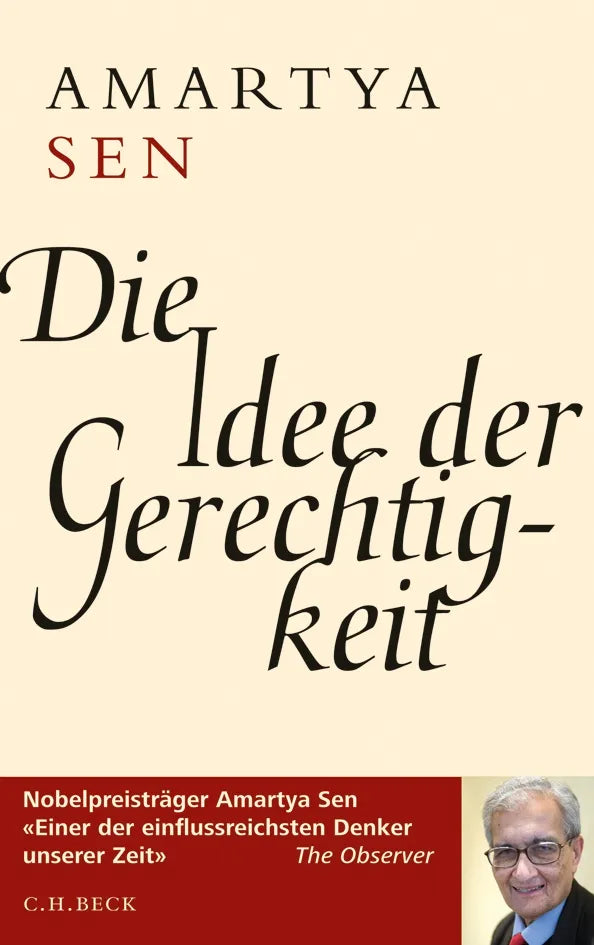 Buchcover von 'Die Idee der Gerechtigkeit' - Gebundene Ausgabe von Amartya Sen