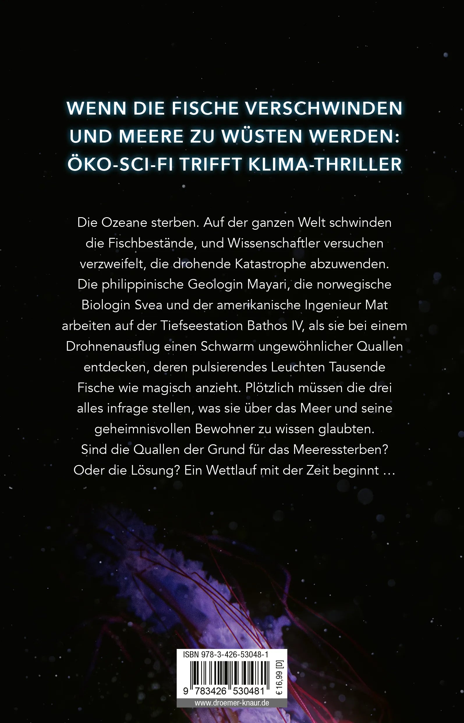 Buchrückseite von 'Die invasive Art' mit Klappentext - Paperback