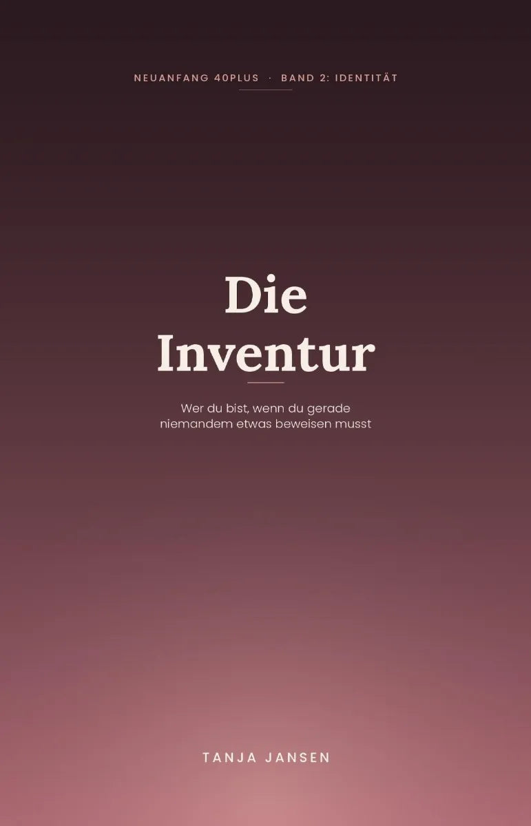 Cover: Die Inventur (E-Book) von Tanja Jansen
