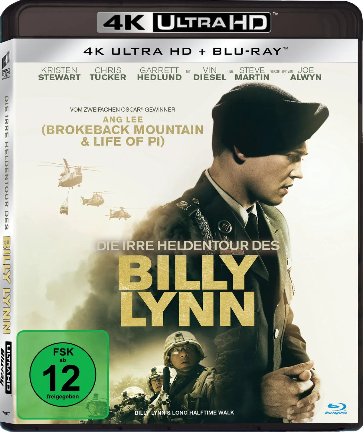 Die irre Heldentour des Billy Lynn - Blu-ray 4K Ultra HD